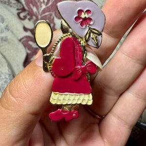 1970’s Antique Holly Hobbie Broach.